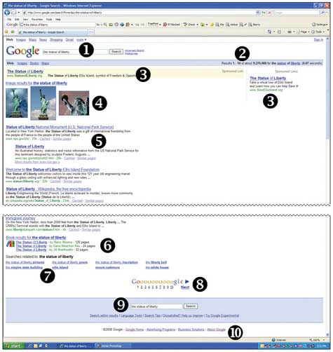 Google Results Page